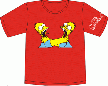 Прикольные футболки: симпсон гомер внутренний конфликт